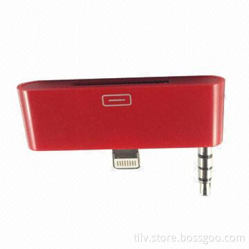 Portable FM Audio Adapter for Apple Mobile Phone